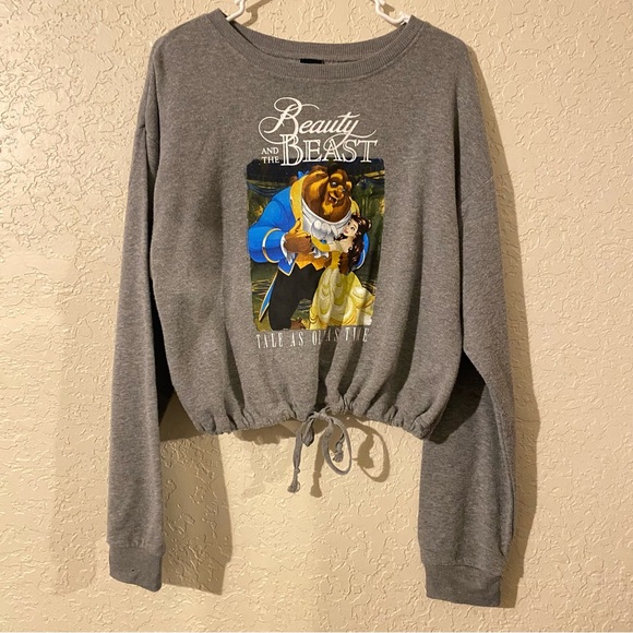 Beauty & the Beast Sweater Shirt L - Picture 1 of 8